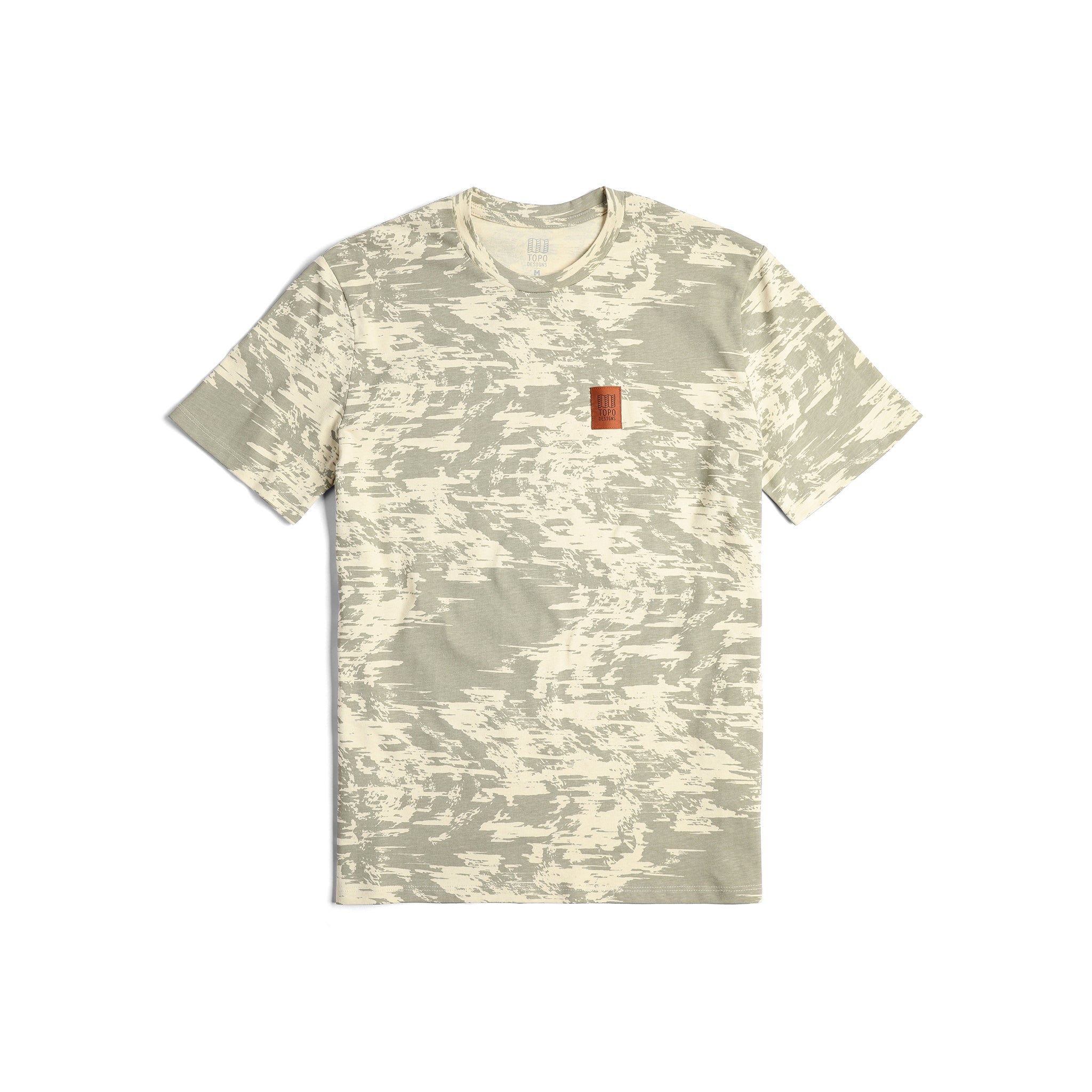 Men's Splintered Tee in "Sand Multi"