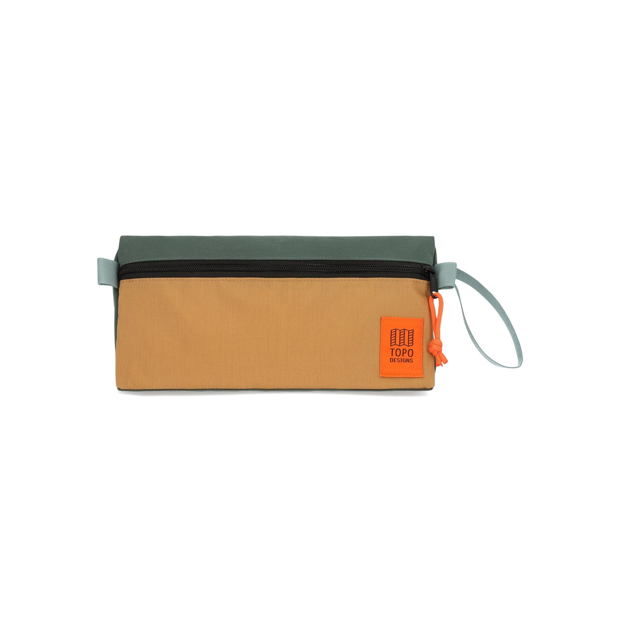 Topo Designs Dopp Kit in "Khaki / Forest".