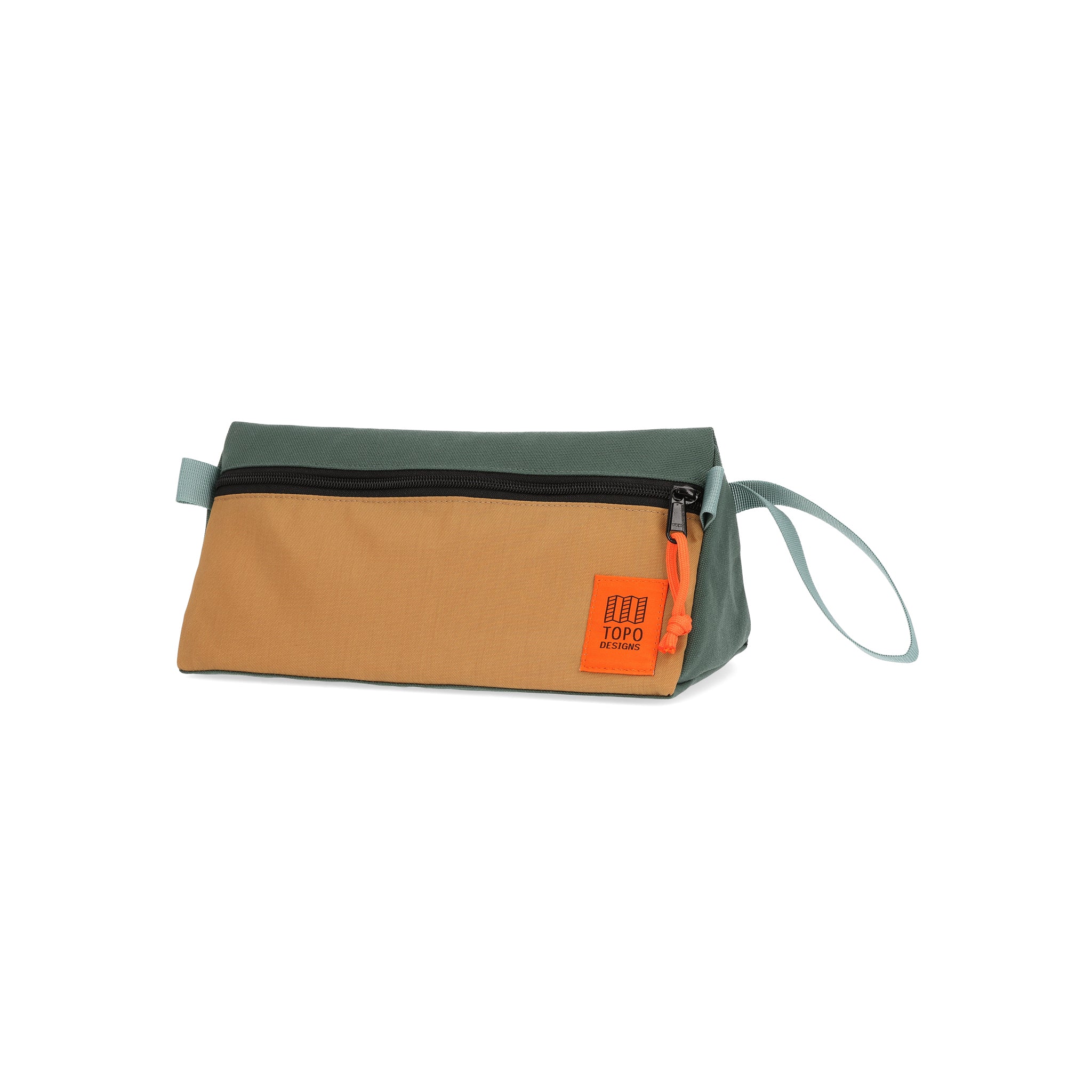 Topo Designs Dopp Kit in "Khaki / Forest".