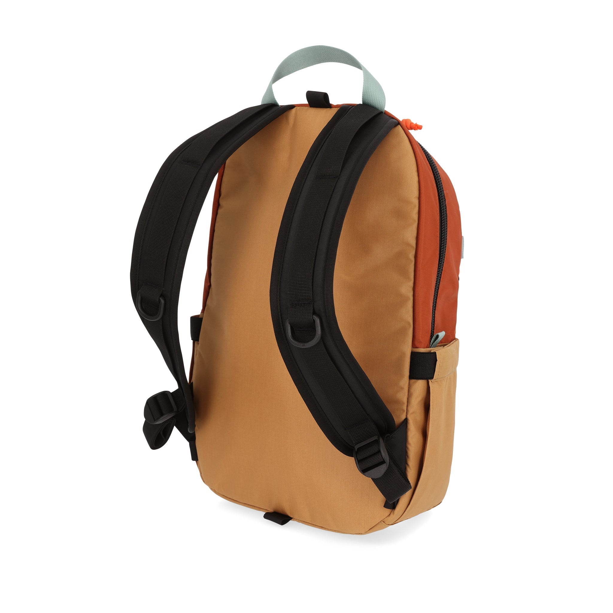 Topo Designs Light Pack in recycled "Forest / Khaki" nylon