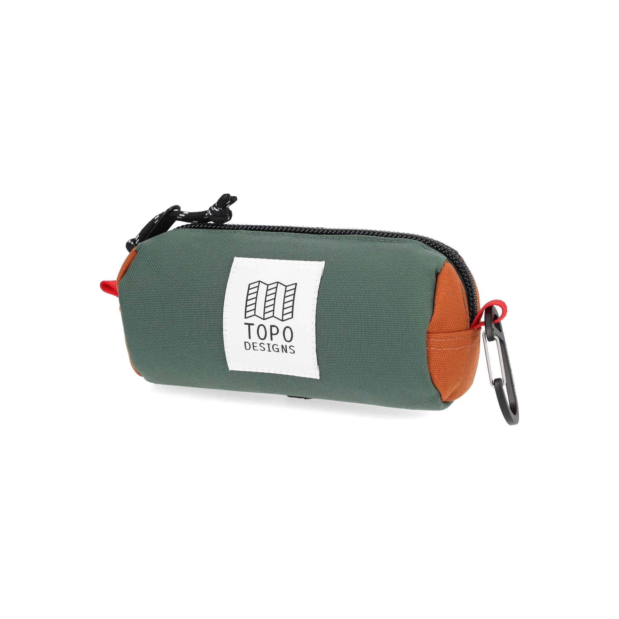 Front View of Topo Designs Burrito Bag in "Forest"