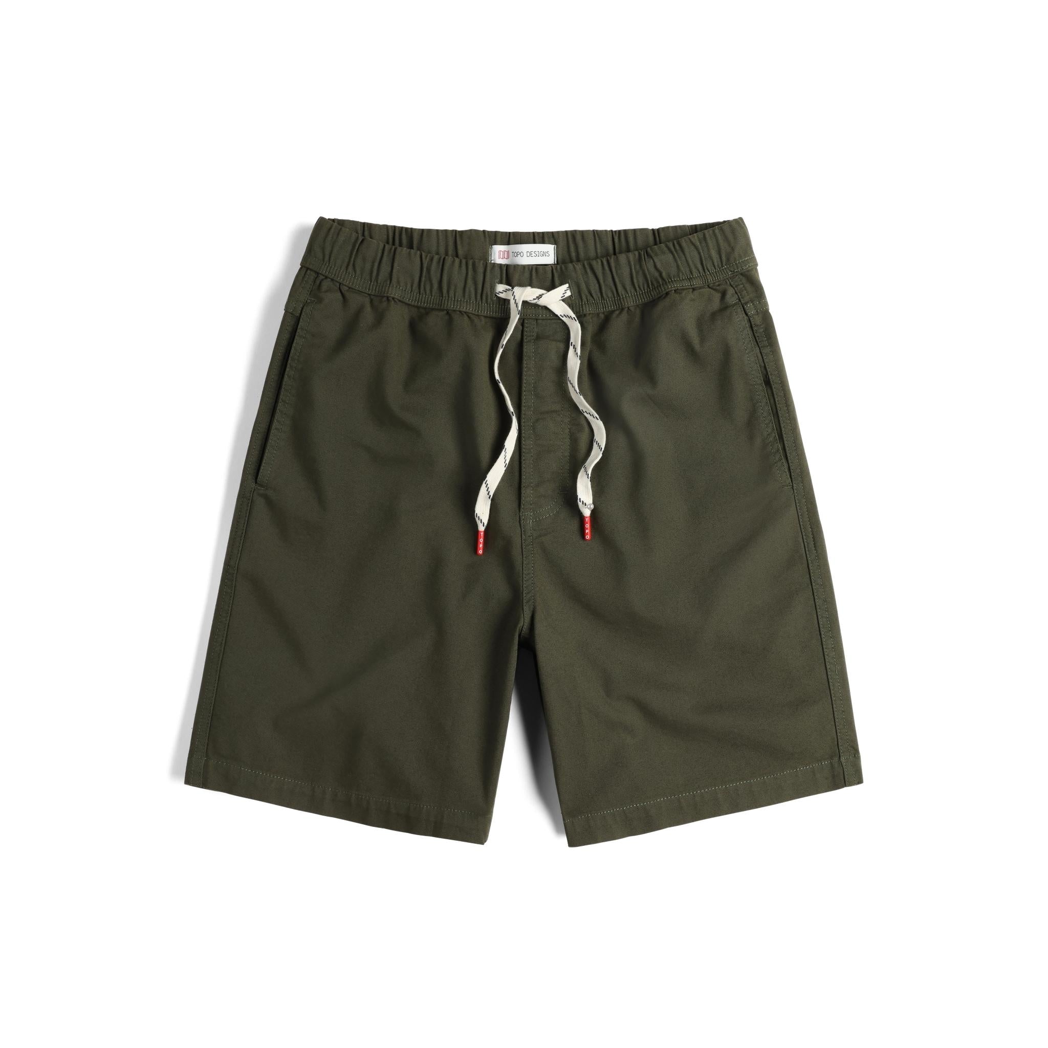 Front View of Topo Designs Dirt Shorts - Men's in "Beetle"