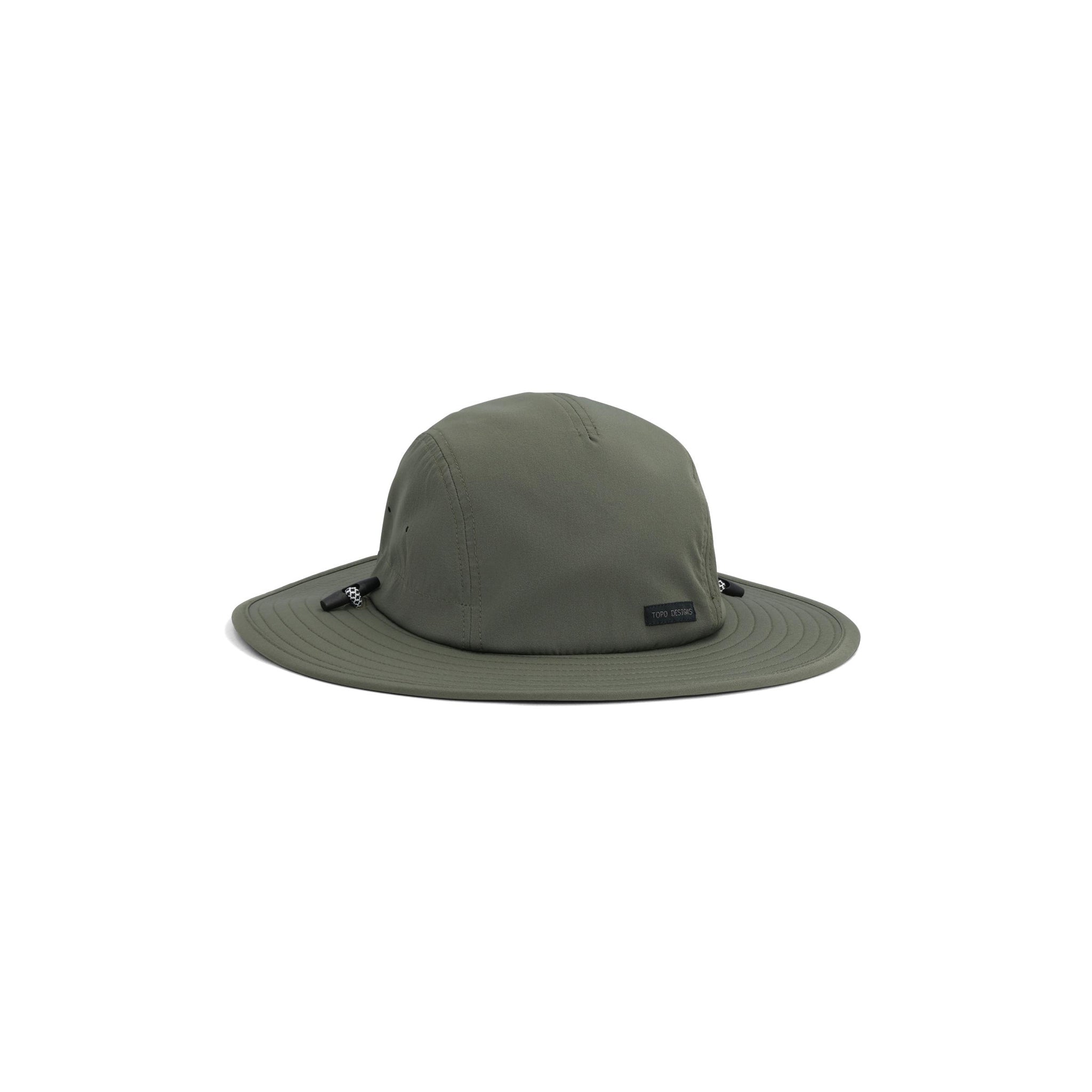 Front View of Topo Designs Sun Hat in "Beetle"