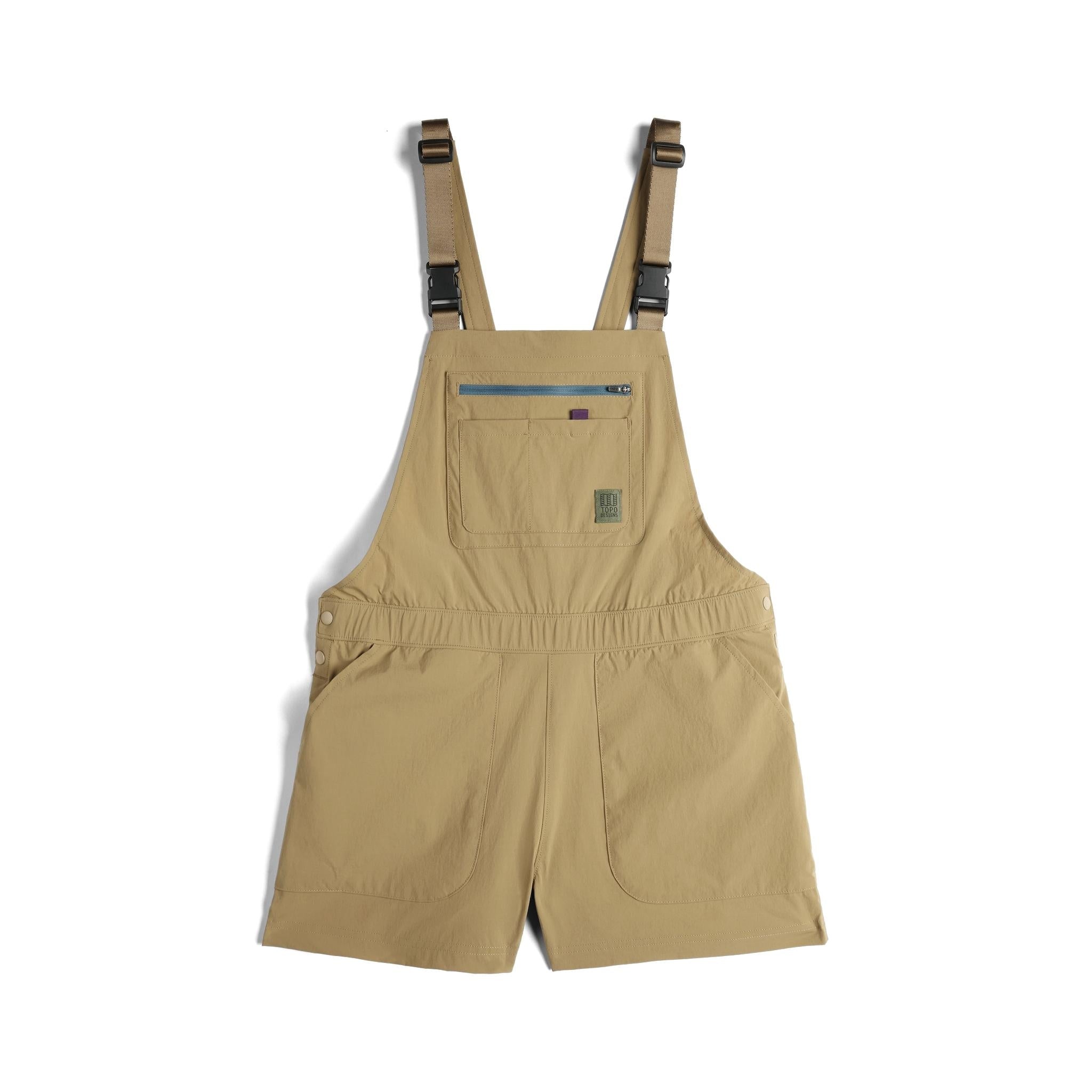 Front View of Topo Designs Roads Romper - Women's in "Elmwood"