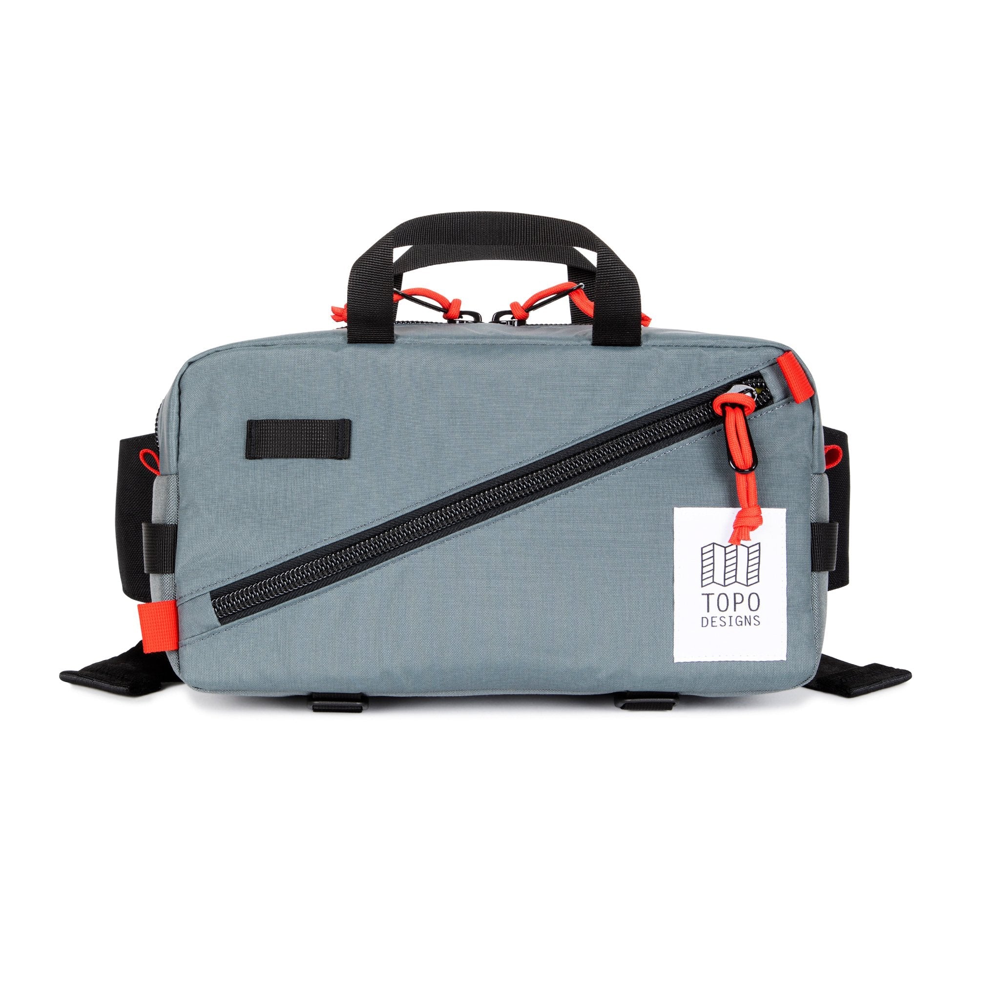 Topo Designs Quick Pack hip fanny pack in Charcoal gray.