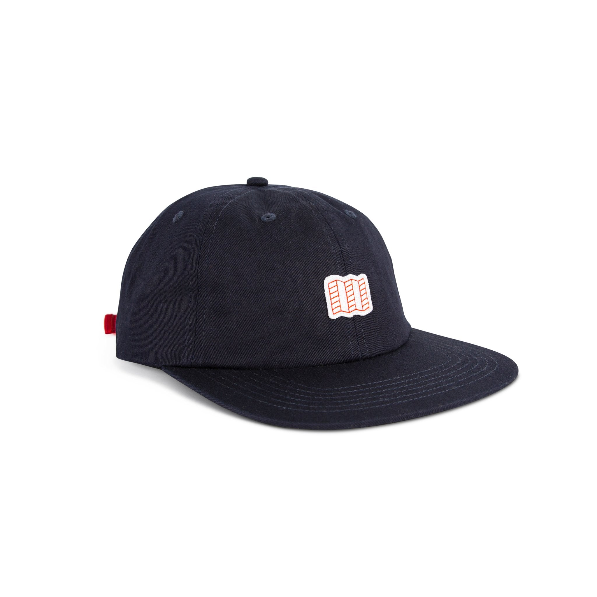 Topo Designs Mini Map logo Hat baseball cap in "Navy" blue.