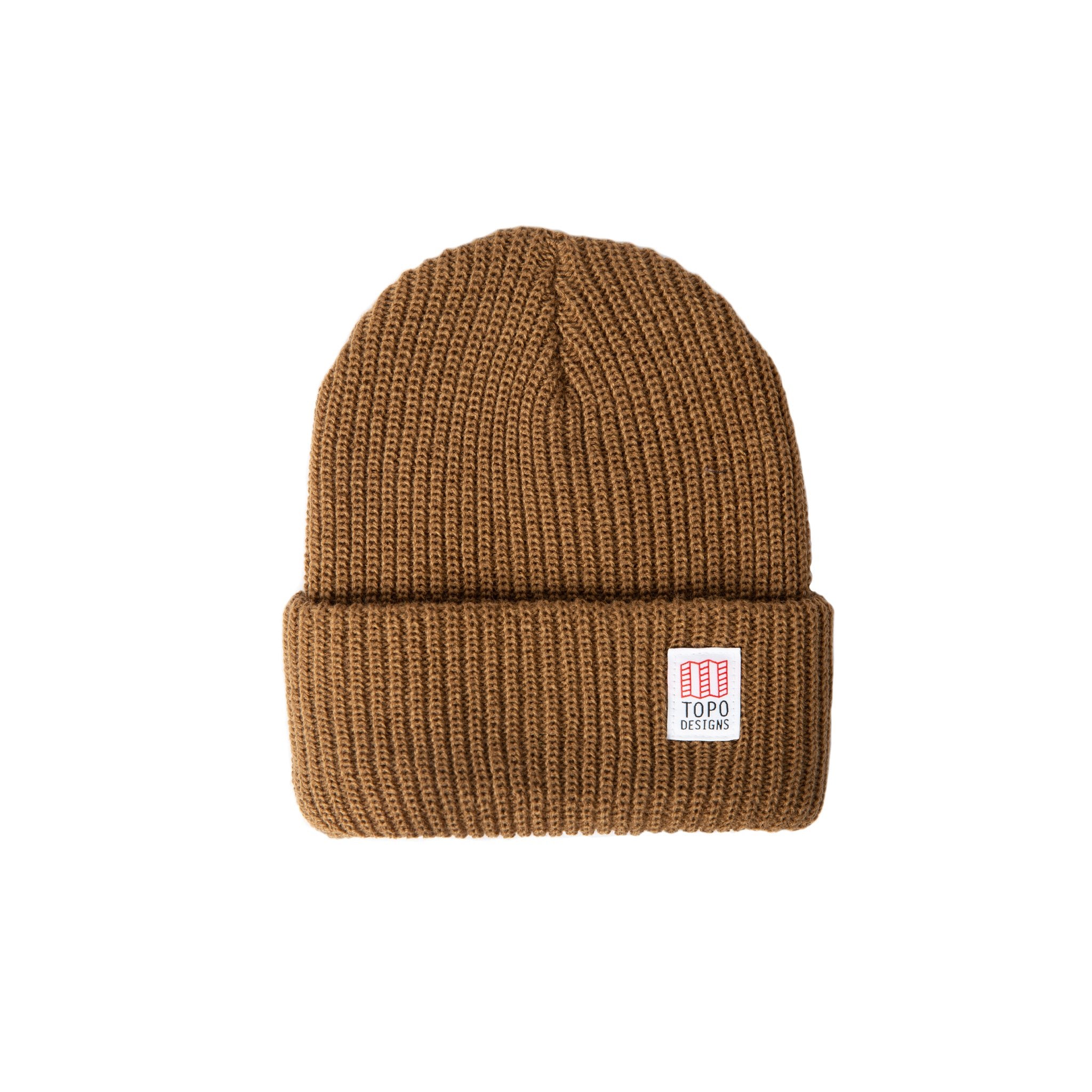 Full front product shot of the Watch Cap in "Coyote" colorway.